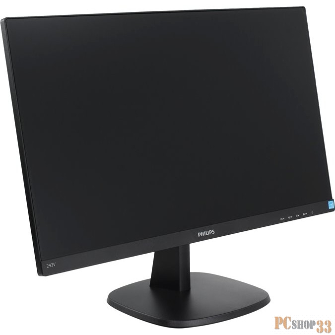 Монитор 23.8 Philips 243V7QSB/00(01) Black IPS, 1920x1080, 8ms, 250 cd/m2, 1000:1 (DCR 10M:1), D-Su