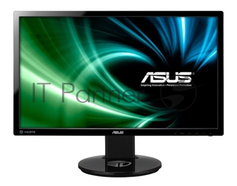 Монитор 24 ASUS VG248QE 3D Black LED, 3D, 1920x1080, 1ms, 350 cd/m2, ASCR 80M:1, DP, DVI-D (HDCP),