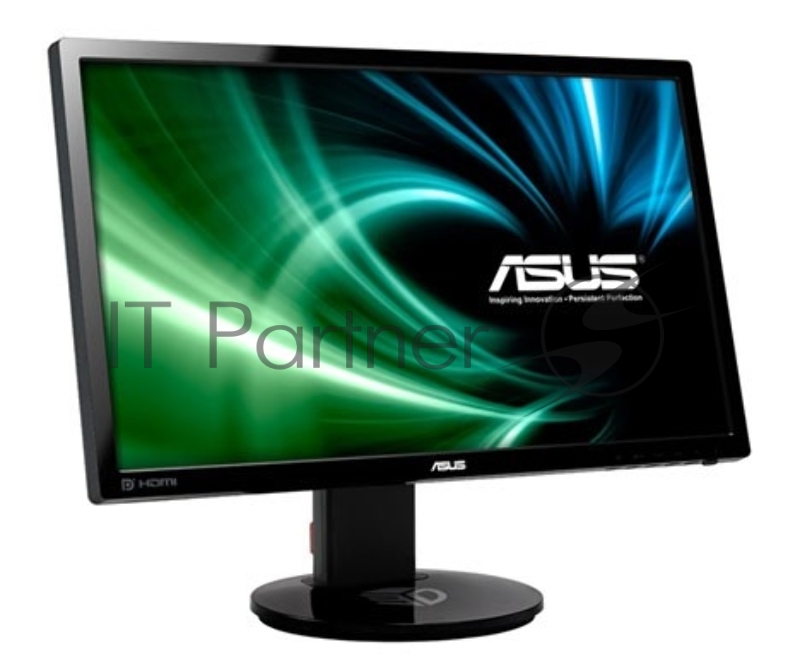 Монитор 24 ASUS VG248QE 3D Black LED, 3D, 1920x1080, 1ms, 350 cd/m2, ASCR 80M:1, DP, DVI-D (HDCP),