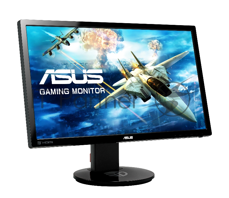 Монитор 24 ASUS VG248QE 3D Black LED, 3D, 1920x1080, 1ms, 350 cd/m2, ASCR 80M:1, DP, DVI-D (HDCP),