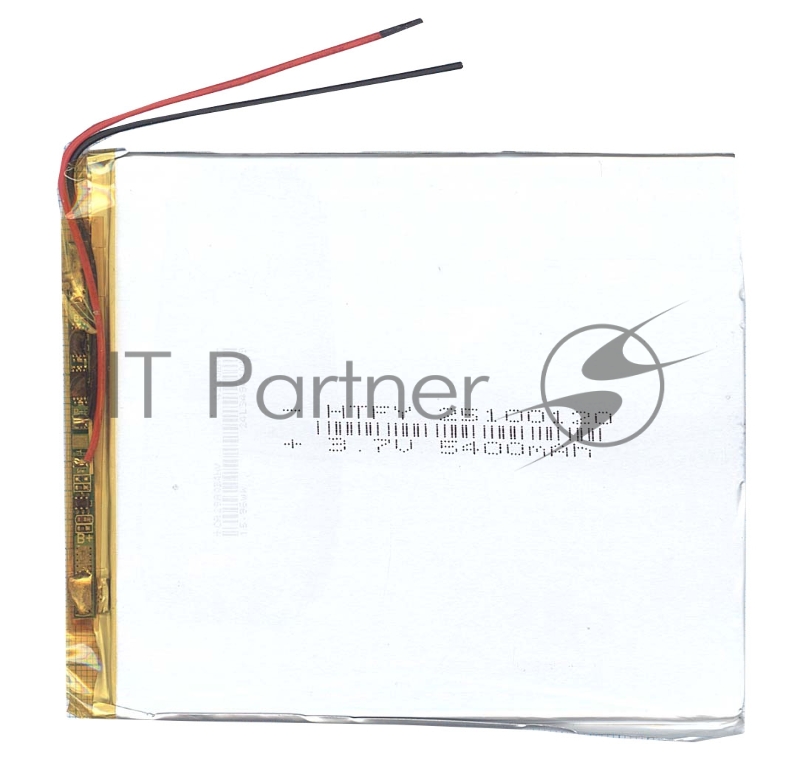 Аккумулятор Li-Pol (батарея) 2.5*100*120мм 2pin 3.7V/5400mAh