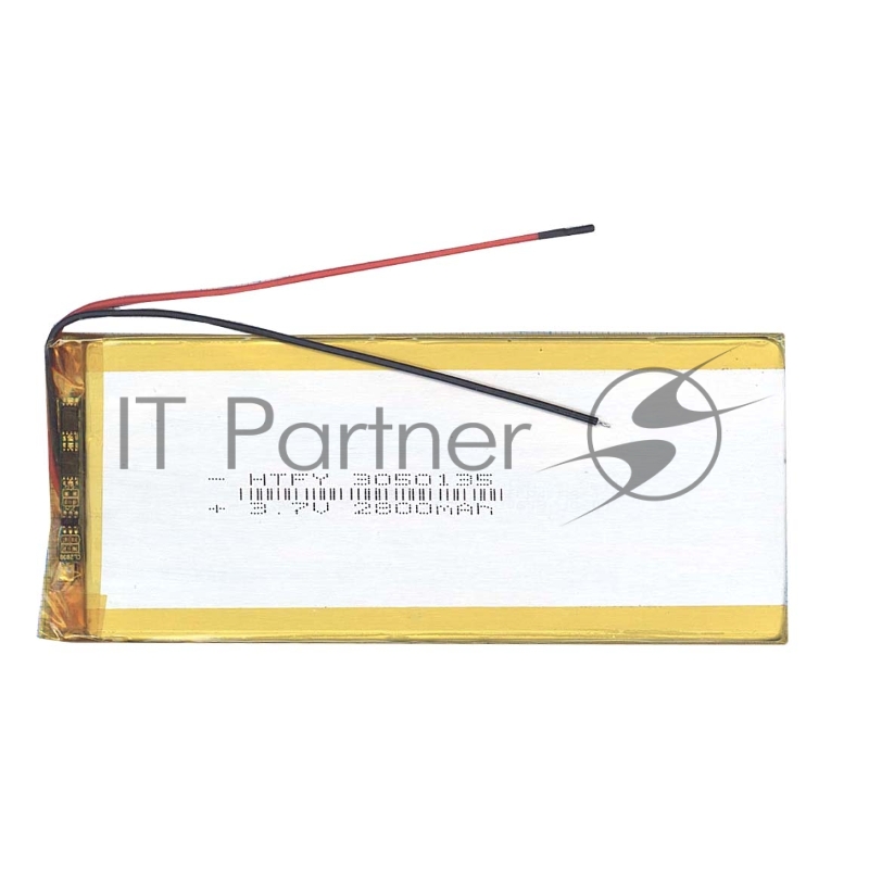 Аккумулятор Li-Pol (батарея) 3*50*135мм 2pin 3.7V/2800mAh