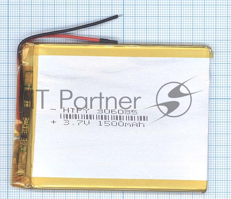 Аккумулятор Li-Pol (батарея) 3*60*85мм 2pin 3.7V/1500mAh