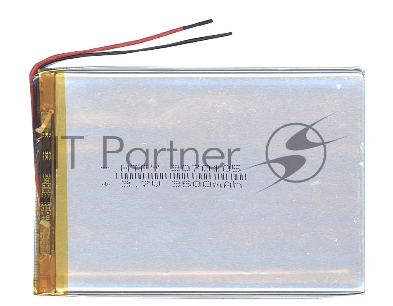 Аккумулятор Li-Pol (батарея) 3*70*105мм 2pin 3.7V/3500mAh