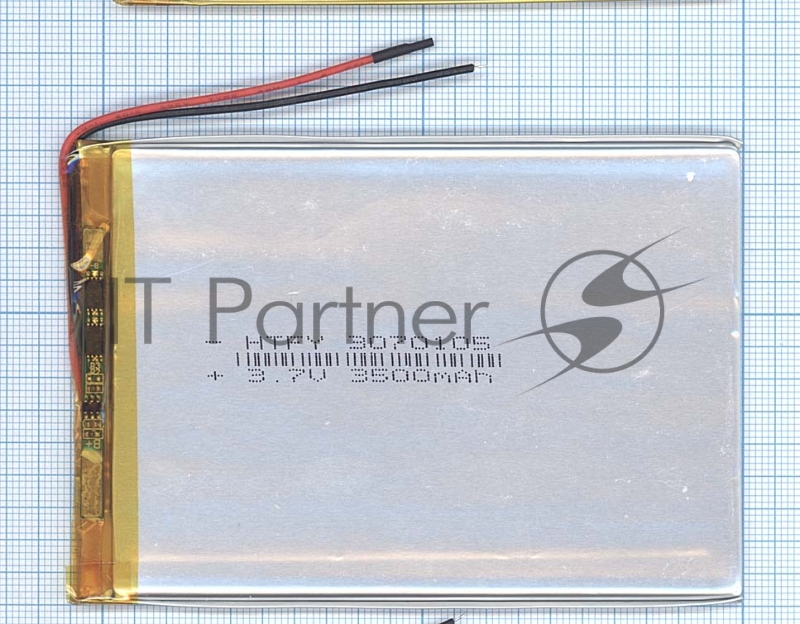 Аккумулятор Li-Pol (батарея) 3*70*105мм 2pin 3.7V/3500mAh