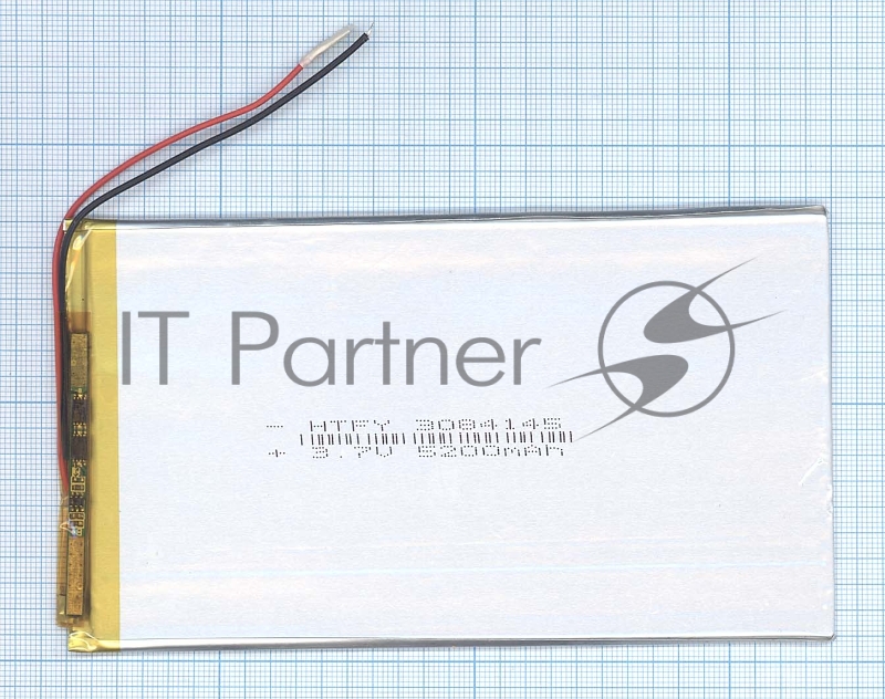 Аккумулятор Li-Pol (батарея) 3*84*145мм 2pin 3.7V/5200mAh