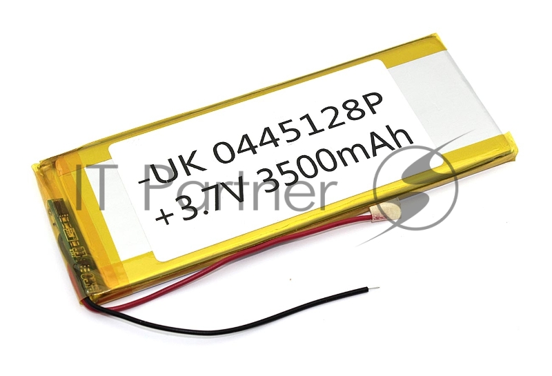 Аккумулятор Li-Pol (батарея) 4*45*128мм 2pin 3.7V/3500mAh