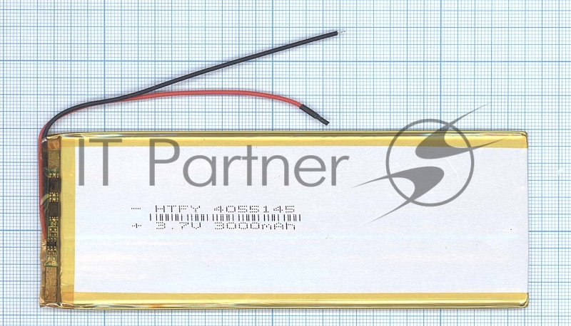 Аккумулятор Li-Pol (батарея) 4*55*145мм 2pin 3.7V/3000mAh