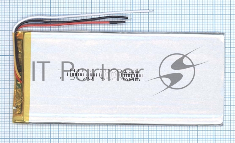 Аккумулятор Li-Pol (батарея) 4*58*125мм 3pin 3.7V/3500mAh