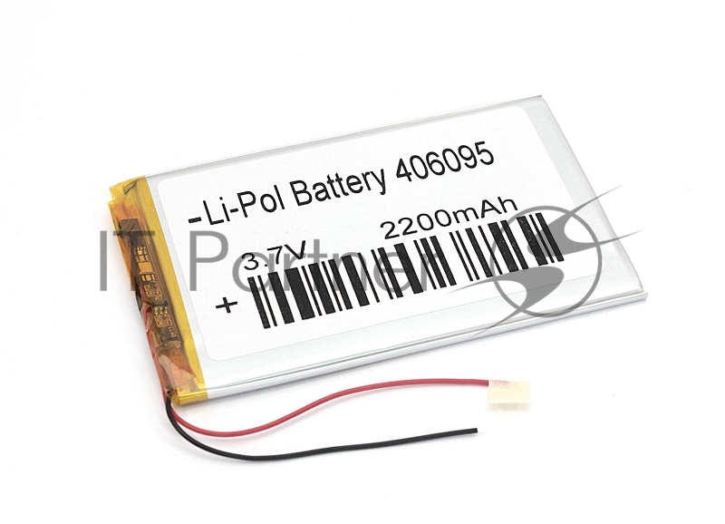 Аккумулятор Li-Pol (батарея) 4*60*95мм 2pin 3.7V/2200mAh