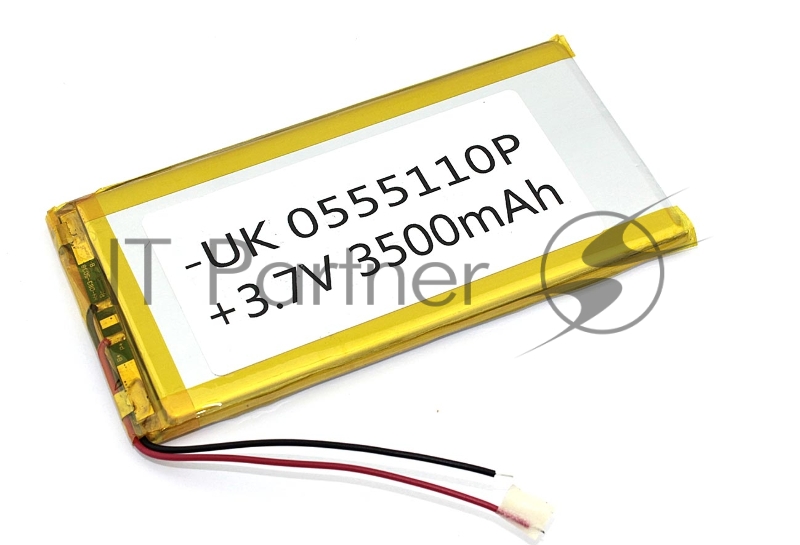 Аккумулятор Li-Pol (батарея) 5*55*110мм 2pin 3.7V/3500mAh