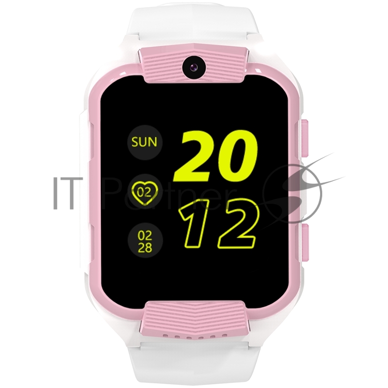 Смарт-часы CANYON Cindy KW-41, 1.69IPS colorful screen 240*280, ASR3603C, Nano SIM card, 192+128MB, GSM(B3/B8), LTE(B1.2.3.5.7.8.20) 680mAh battery, built in TF card: 512MB, White Pink, host: 53.3*42.3*14.5mm strap: 230*20mm, 36g