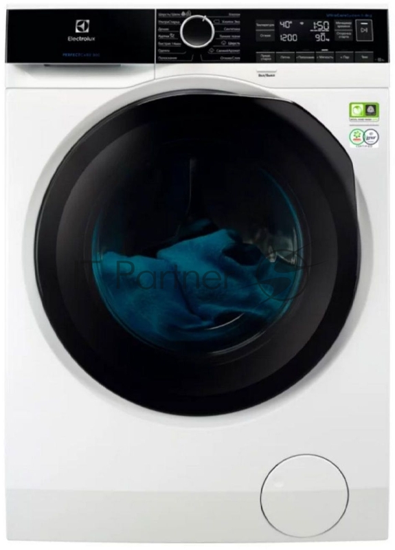 Стиральная машина Electrolux PerfectCare 900 EW9F161B пан.англ. класс: A+++-55% загр.фронтальная макс.:10кг белый