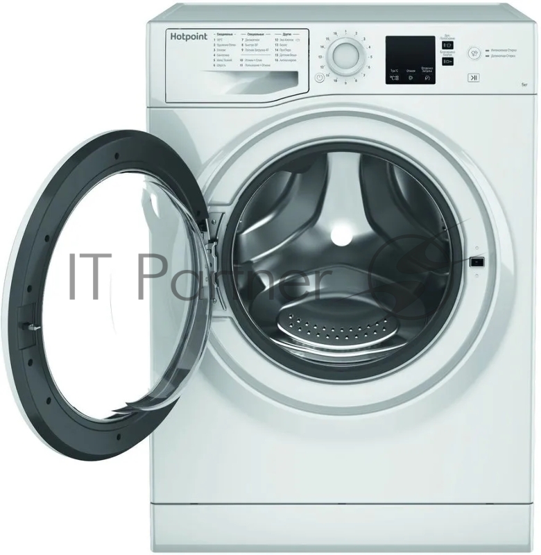 Стиральная машина Hotpoint-Ariston NUS 5015 H RU класс: A-10% загр.фронтальная макс.:5кг белый