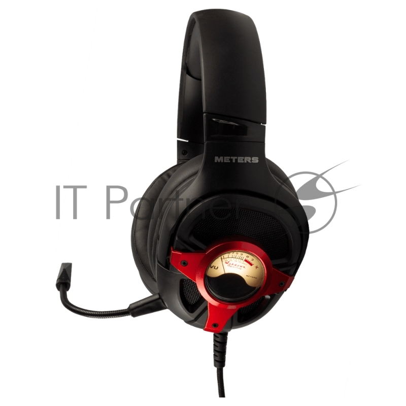 Наушники проводные Meters Level-Up, красный