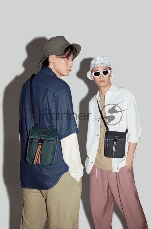 Сумка NINETYGO Urban daily shoulder bag зеленый