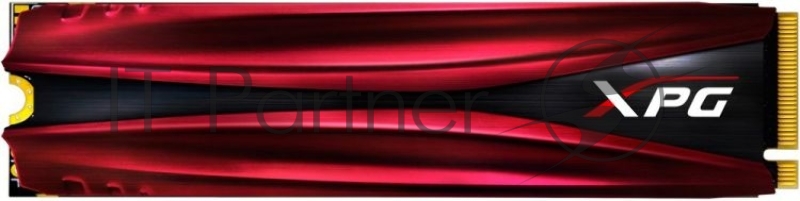 Накопитель SSD M.2 ADATA 256Gb XPG S11 Pro <AGAMMIXS11P-256GT-C> (PCI-E 3.0 x4, up to 3500/1200Mbs, 290000 IOPs, 3D TLC, NVMe 1.3, 22x80mm, радиатор)