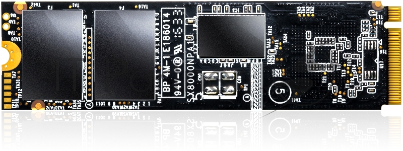 Накопитель SSD M.2 ADATA 256Gb XPG S11 Pro <AGAMMIXS11P-256GT-C> (PCI-E 3.0 x4, up to 3500/1200Mbs, 290000 IOPs, 3D TLC, NVMe 1.3, 22x80mm, радиатор)