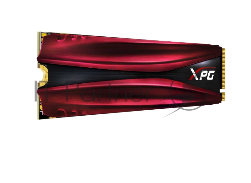 Накопитель SSD M.2 ADATA 256Gb XPG S11 Pro <AGAMMIXS11P-256GT-C> (PCI-E 3.0 x4, up to 3500/1200Mbs, 290000 IOPs, 3D TLC, NVMe 1.3, 22x80mm, радиатор)