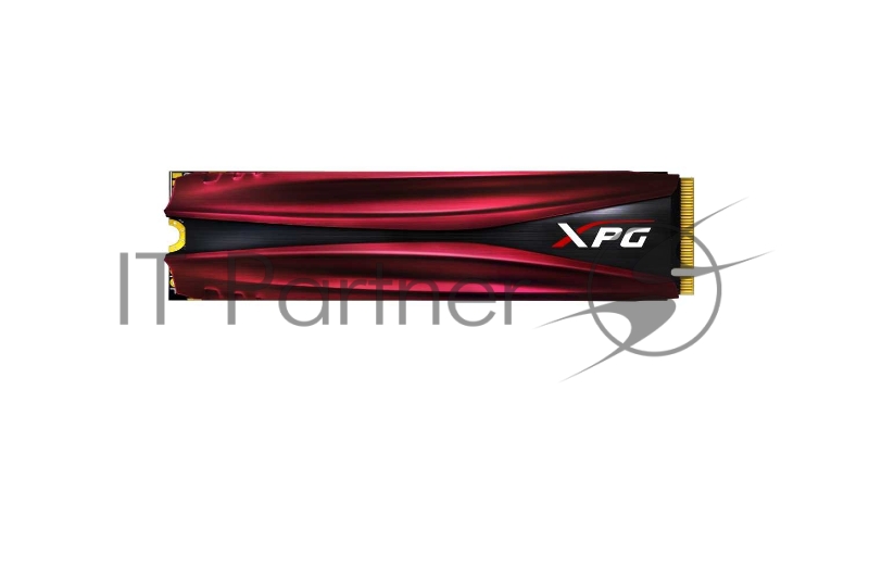 Накопитель SSD M.2 ADATA 256Gb XPG S11 Pro <AGAMMIXS11P-256GT-C> (PCI-E 3.0 x4, up to 3500/1200Mbs, 290000 IOPs, 3D TLC, NVMe 1.3, 22x80mm, радиатор)