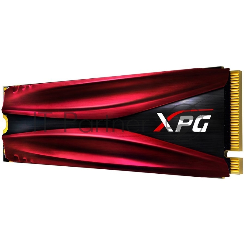 Накопитель SSD M.2 ADATA 256Gb XPG S11 Pro <AGAMMIXS11P-256GT-C> (PCI-E 3.0 x4, up to 3500/1200Mbs, 290000 IOPs, 3D TLC, NVMe 1.3, 22x80mm, радиатор)