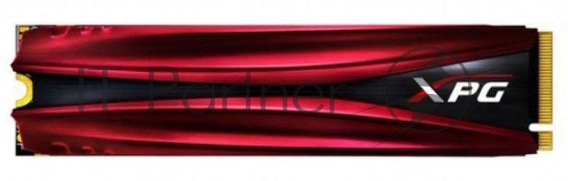 Накопитель SSD M.2 ADATA 256Gb XPG S11 Pro <AGAMMIXS11P-256GT-C> (PCI-E 3.0 x4, up to 3500/1200Mbs, 290000 IOPs, 3D TLC, NVMe 1.3, 22x80mm, радиатор)