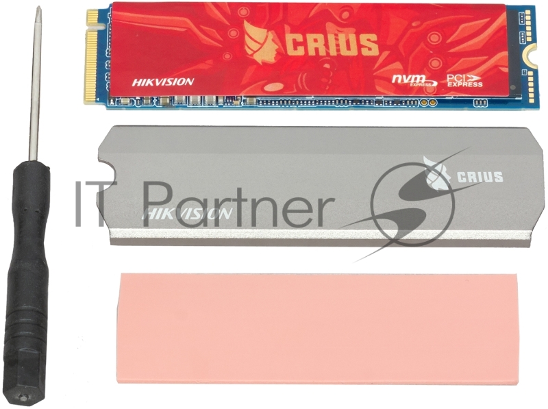 Накопитель SSD M.2 HIKVision 1024GB E2000 Series <HS-SSD-E2000/1024G> (PCI-E 3.0 x4, up to 3500/3000MBs, 3D TLC, NVMe, 22x80mm)