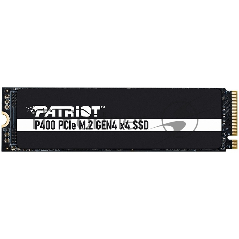 Накопитель SSD Patriot M.2 512Gb P400 <P400P512GM28H> (PCI-E 4.0 x4, up to 5000/3300MBs, 550000 IOPs, TBW 400Tb, 22х80mm, graphene heatsink)