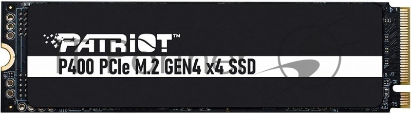 Накопитель SSD Patriot M.2 512Gb P400 <P400P512GM28H> (PCI-E 4.0 x4, up to 5000/3300MBs, 550000 IOPs, TBW 400Tb, 22х80mm, graphene heatsink)