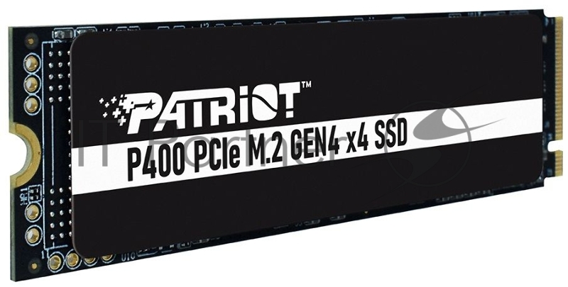 Накопитель SSD Patriot M.2 512Gb P400 <P400P512GM28H> (PCI-E 4.0 x4, up to 5000/3300MBs, 550000 IOPs, TBW 400Tb, 22х80mm, graphene heatsink)