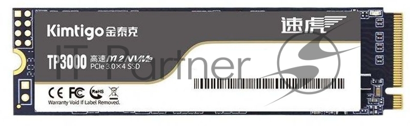 Накопитель SSD Kimtigo PCI-E 3.0 256Gb K256P3M28TP3000 TP-3000 M.2 2280