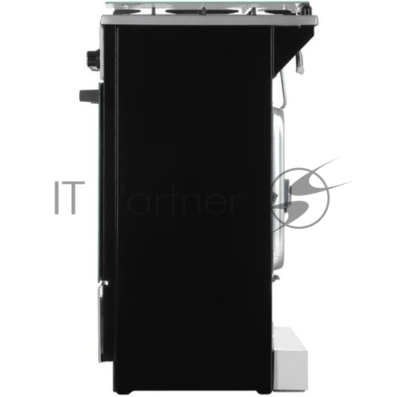 Газовая плита De Luxe 5040.40г(кр)чр 010 нержавеющая стальТипоразмер 50*50см, эл. розжиг в ручке рабочего стола и духового шкафа, терморегулятор, система газ-контроль рабочего стола и духового шкафа, газовый гриль, вертел с электр. приводом, таймер,