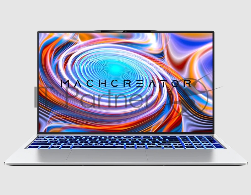 Ноутбук MACHCREATOR-E 15.6 FHD(1920x1080) IPS/Intel Core i5-11300H 3.10GHz Quad/16GB+512GB SSD/Intel Iris Xe Graphics/WiFi/BT/1.0MP/microSD kg/noOS/1Y/SILVER