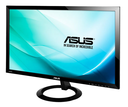 Монитор ASUS 24 VX248H Black LED, 1920x1080, 1ms, 250 cd/m2, ASCR 80M:1, D-Sub, DVI-D, HDMI*2, 2Wx2