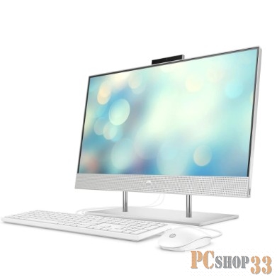 Моноблок HP 24-dp0108ny AiO 23.8(1920x1080)/AMD Ryzen 5 4500U(2.3Ghz)/8192Mb/512SSDGb/ Intergrated Graphics /Cam/WiFi/war 1y/Natural silver/DOS + no kbd, no mouse