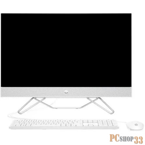Моноблок HP 27-cb0022ny AiO 27(1920x1080)/AMD Ryzen 3 5300U(2.6Ghz)/8192Mb/512PCISSD Intergrated Graphics /Cam/WiFi/war 1y/Starry White/Win11Home + no kbd, no mouse