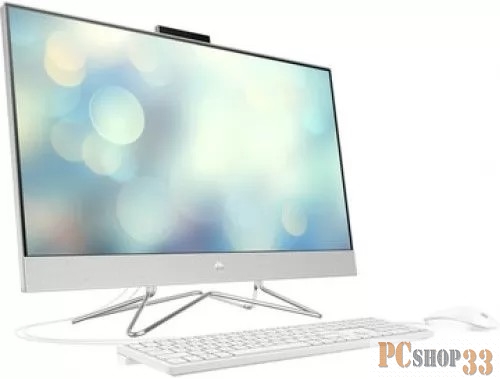 Моноблок HP 27-dp0059ur AiO 27(1920x1080)/AMD Ryzen 5 4500U(2.3Ghz)/8192Mb/256PCISSD Intergrated Graphics /Cam/WiFi/war 1y/Серебристый/DOS + RU kbd