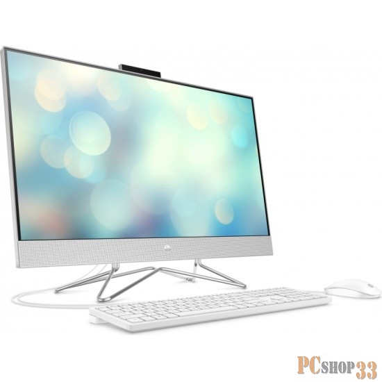 Моноблок HP 27-dp1019ua AiO 27(1920x1080)/Intel Core i3 1125G4(2Ghz)/8192Mb/256PCISSDG Internal Graphics /Cam/WiFi/war 1y/Серебристый/DOS + no kbd, no mouse