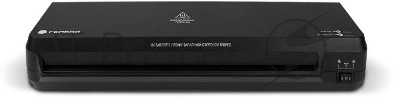 Ламинатор Heleos ЛМ-А3С черный A3 (75-150мкм) 32см/мин (2вал.) хол.лам. лам.фото