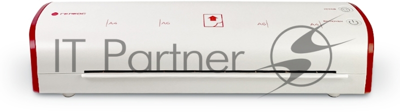 Ламинатор Heleos ЛМ-А4МБК белый/красный A4 (75-125мкм) 30см/мин (2вал.) хол.лам. лам.фото