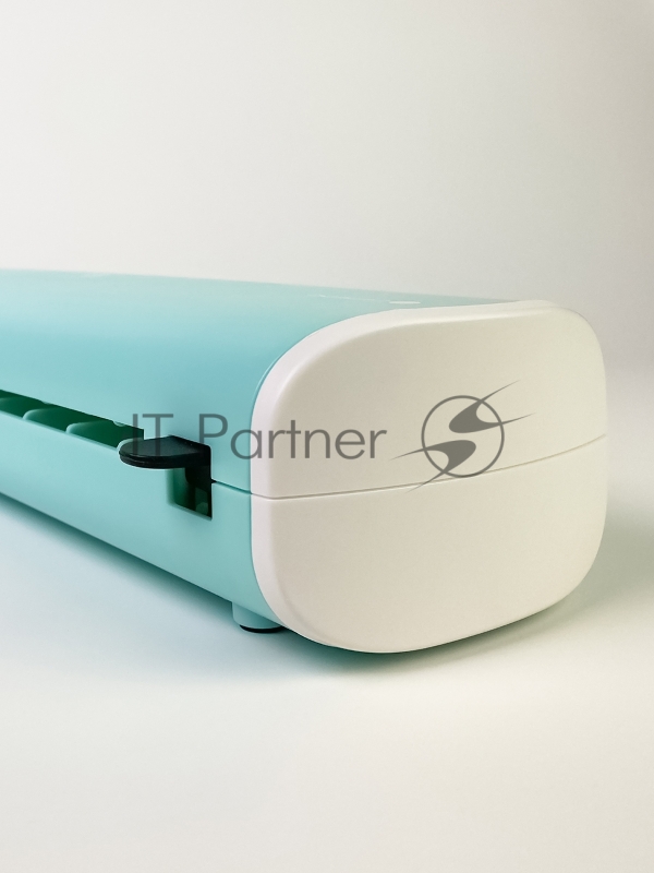 Ламинатор Heleos ЛМ-А4МСБ синий/белый A4 (75-125мкм) 30см/мин (2вал.) хол.лам. лам.фото