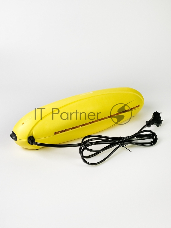 Ламинатор Heleos ЛМ-А4РЖ желтый/черный A4 (75-150мкм) 25см/мин (2вал.) лам.фото