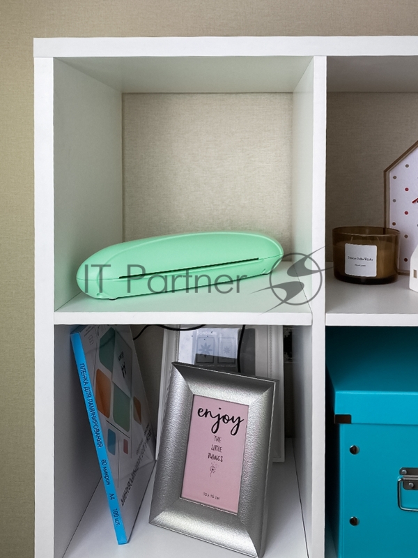 Ламинатор Heleos ЛМ-А4РЗ зеленый/черный A4 (75-150мкм) 25см/мин (2вал.) лам.фото