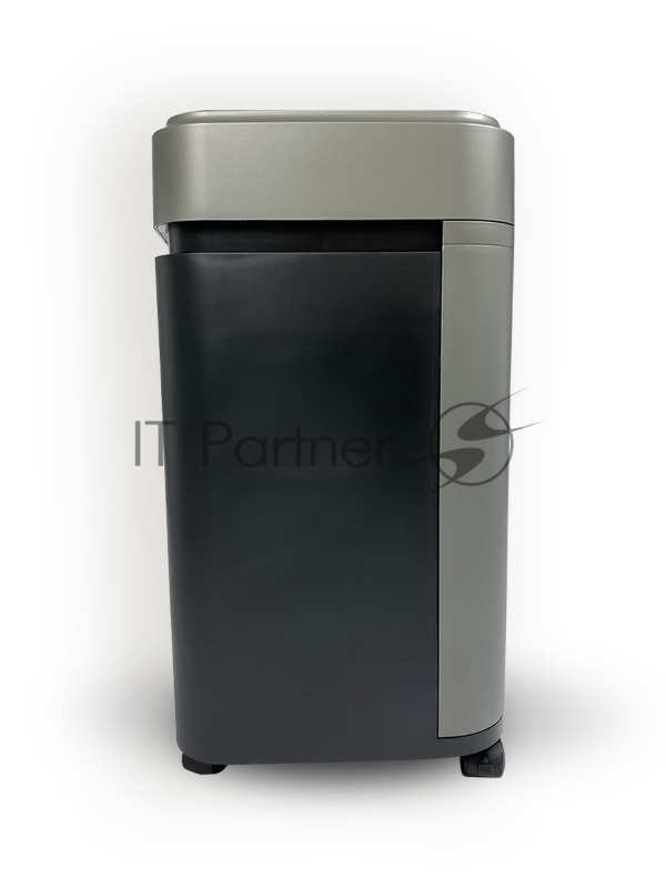 Шредер Heleos АП23-5 серый/серебристый с автоподачей (секр.P-5) фрагменты 145лист. 23лтр. скрепки скобы пл.карты