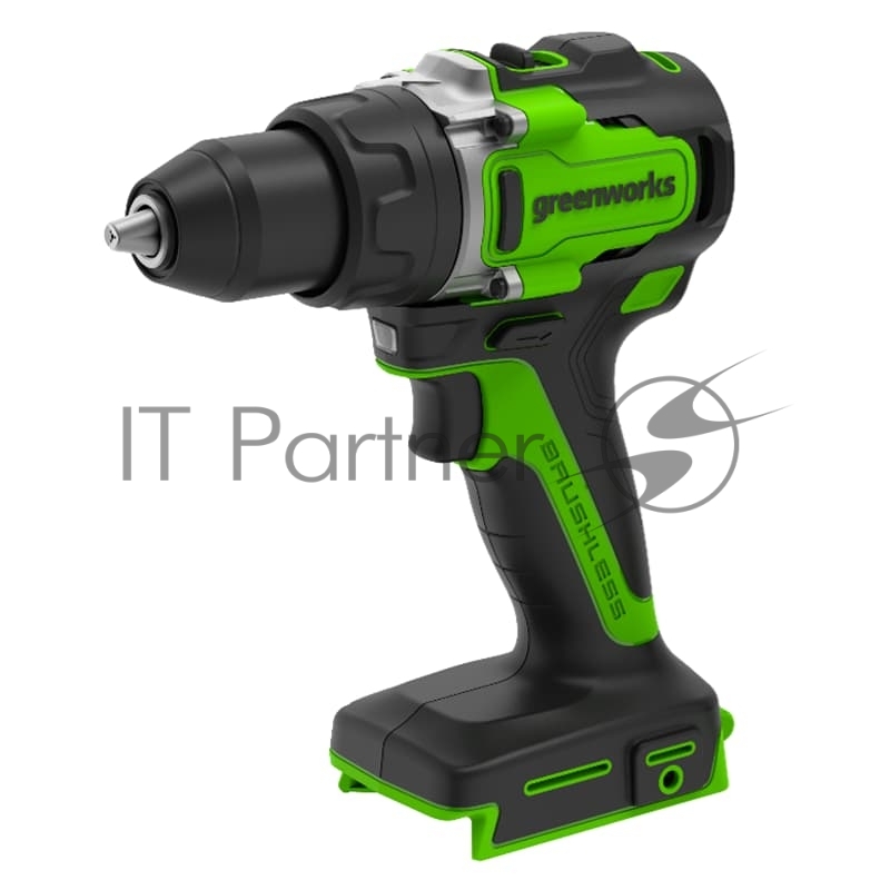 Дрель-шуруповерт аккумуляторная (3707507) GreenWorks GD24DD90, 24V, 90 Нм, бесщеточная, без АКБ и ЗУ