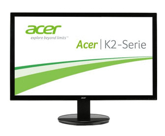 Монитор Acer 24 K242HLbd черный TN+film LED 5ms 16:9 DVI матовая 100000000:1 250cd 170гр/160гр 1920