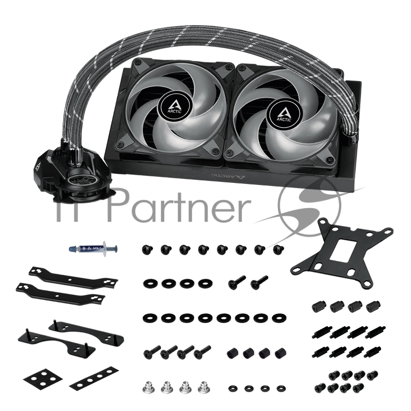 Система водяного охлаждения Arctic Liquid Freezer II-240 A-RGB Black Multi Compatible All-In-One CPU Water Cooler (ACFRE00093A)