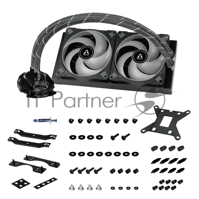 Система водяного охлаждения Arctic Liquid Freezer II-280 A-RGB Black Multi Compatible All-In-One CPU Water Cooler (ACFRE00106A)