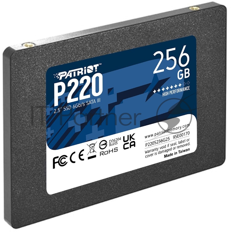 Накопитель SSD Patriot SATA III 256Gb P220S256G25 P220 2.5