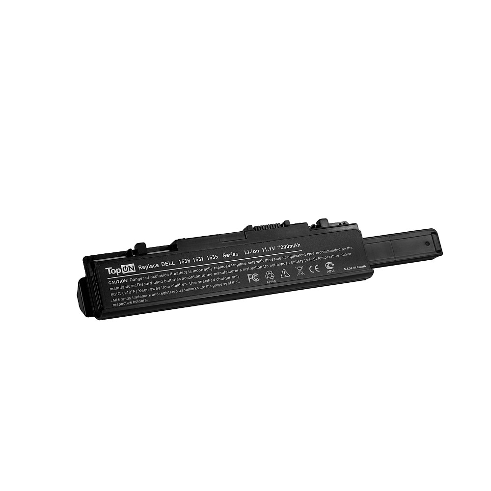 Аккумулятор для ноутбука Dell Studio 1535, 1536, 1537, 1555, 1557 Series. 11.1V 7200mAh 80Wh, усиленный. KM887, WU946.